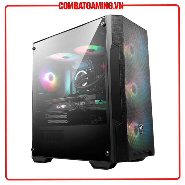 Vỏ Thùng Máy Tính MSI MAG Forge M100A - Hàng Chính Hãng