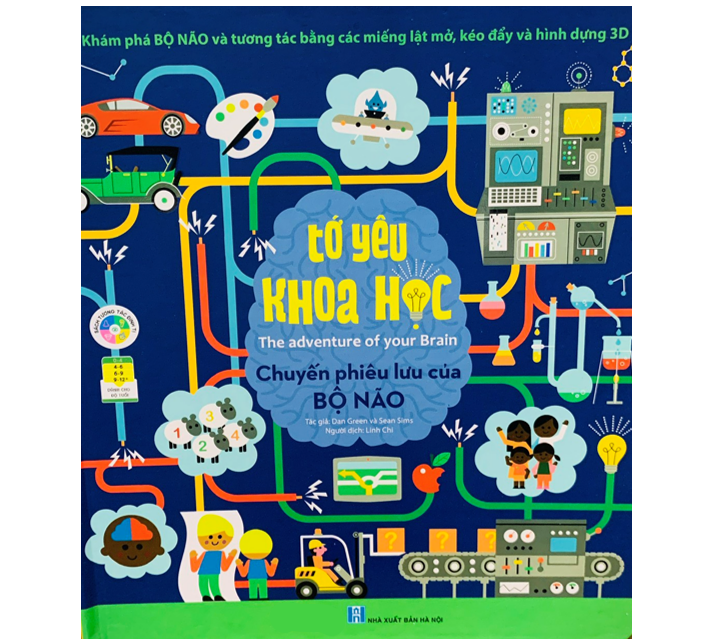 Sách - Tớ yêu khoa học Chuyến phiêu lưu của bộ não