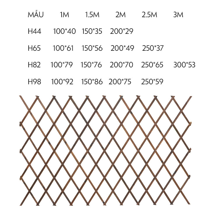 Hàng rào gỗ treo hoa cảnh- hàng rào gỗ trang trí trong nhà - Hàng rào treo cây cảnh