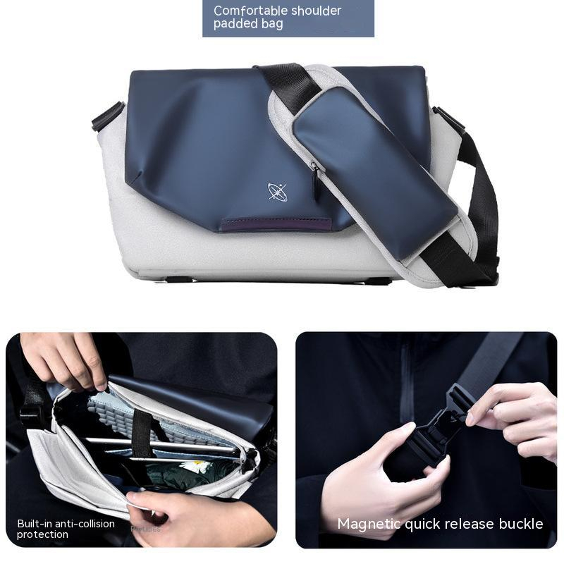 Túi Đeo Chéo Nam Cao Cấp Chống Thấm Chống Trộm Multifunction Men Crossbody Bag