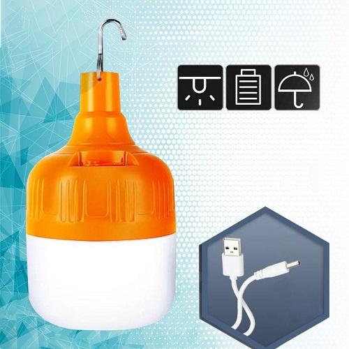 Bóng Đèn Tích Điện 6h - 8h Sạc Pin Đa Năng 100W - 150W Có Móc Treo Ko Cần Dây Điện