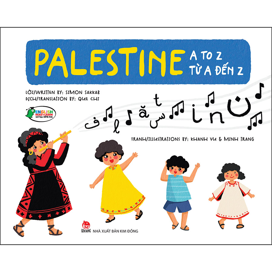 Palestine A To Z - Palestine Từ A Đến Z (Song Ngữ Anh - Việt)