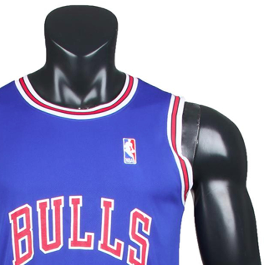 Bộ quần áo bóng rổ Bulls - Xanh Bích