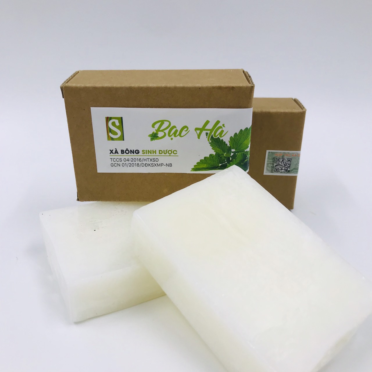 Xà bông Sinh Dược - Bạc Hà (100gr) Thơm mát