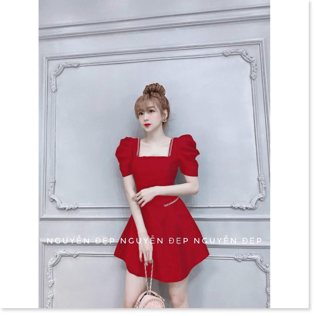 Đầm trượt phối viền xích siêu xinh đẹp cho chị em THỜI TRANG MỚI KINGSHOP79