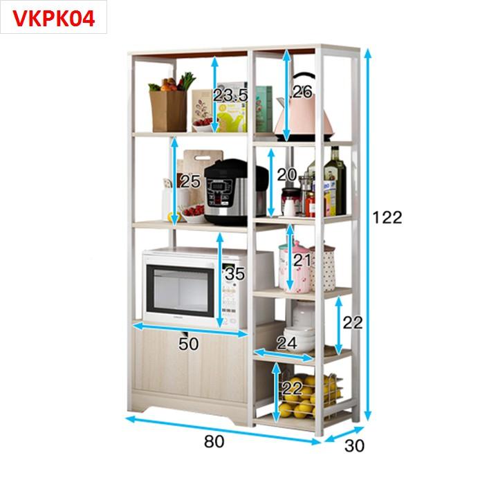 Kệ để đồ nhà bếp- kệ đa năng VKPK04 - Nội thất lắp ráp Viendong Adv