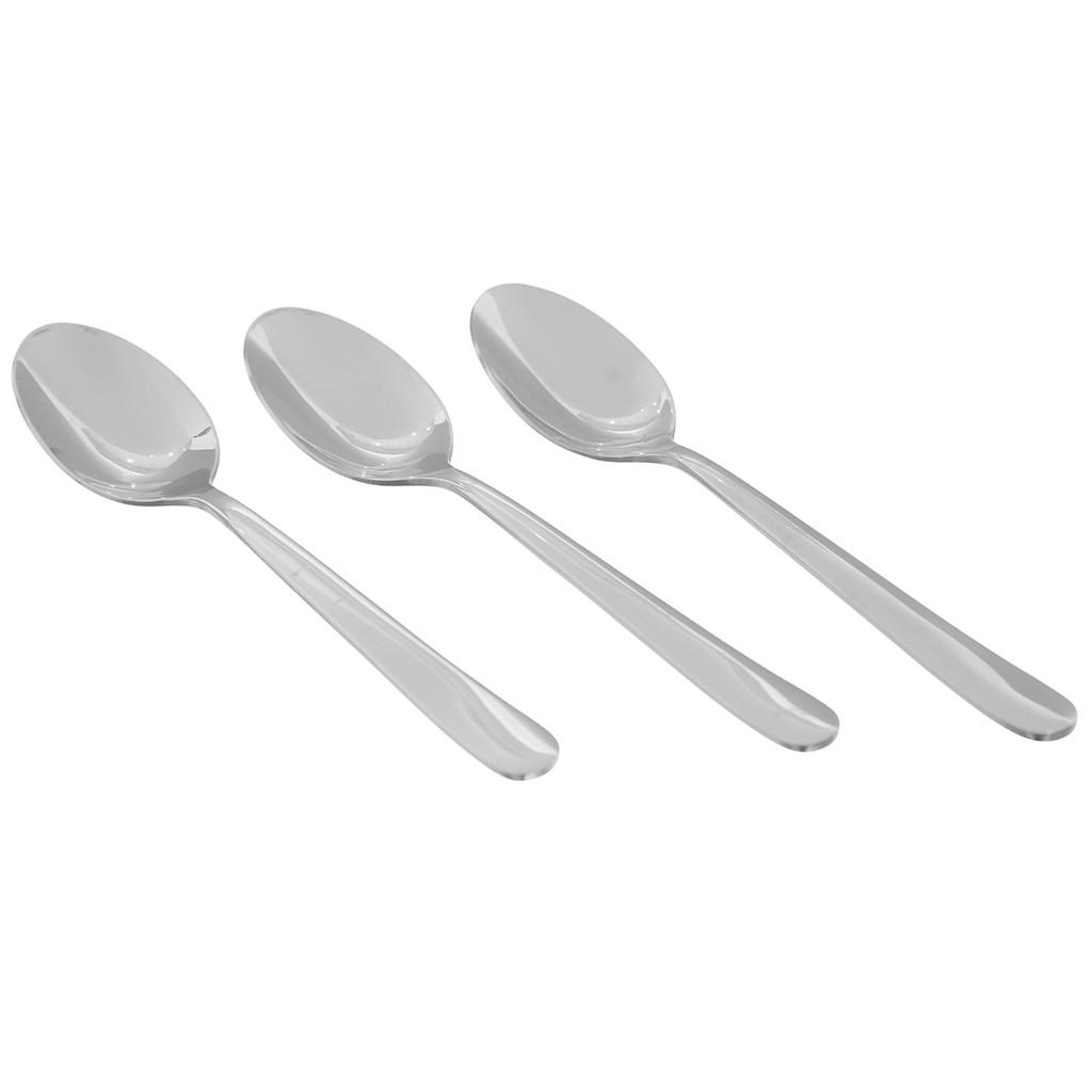 Set 3 Thìa inox loại dày đẹp