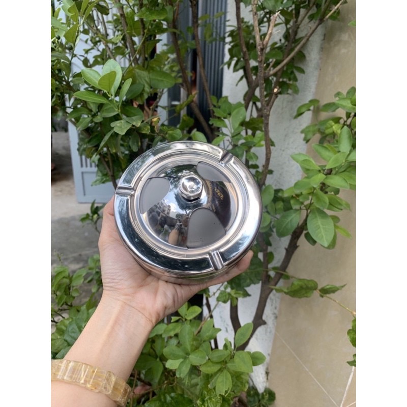 Gạt tàn inox dạng xoay