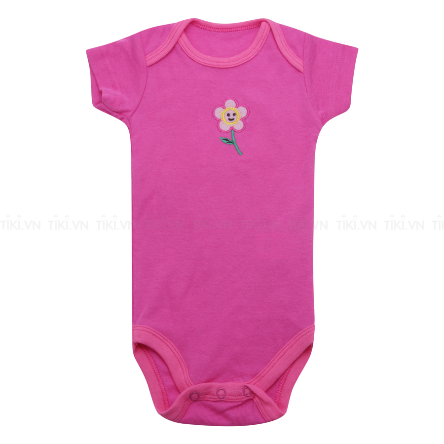 Set 4 Bodysuit Tay Ngắn Cho Bé Gái ( Màu Ngẫu Nhiên ) (Size