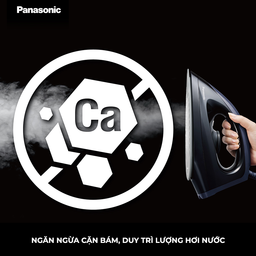 Hình ảnh Bàn ủi hơi nước cao cấp Panasonic NI-GT200ARA – Ủi phẳng cực nhanh - Diệt khuẩn tối ưu – Tự ngắt đảm bảo an toàn – Ngăn ngừa cặn bám - Hàng chính hãng