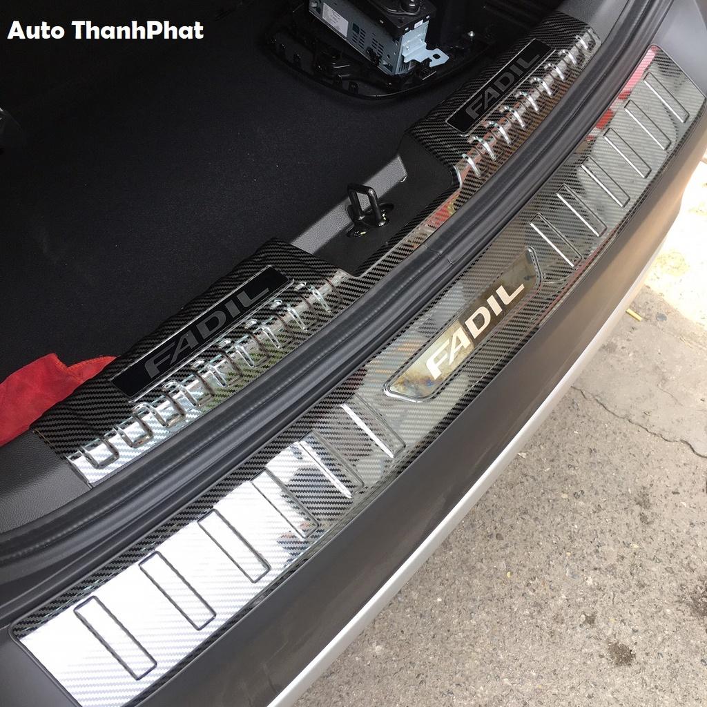 Bộ chống trầy cốp carbon Vinfast Fadil 2019-2023
