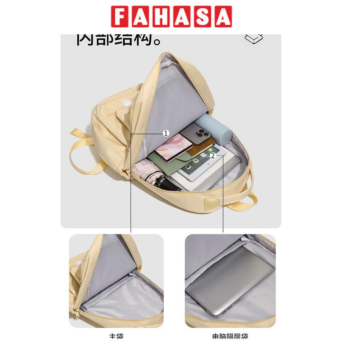 Ba Lô Thời Trang - Omaska 7666# - Màu Khaki