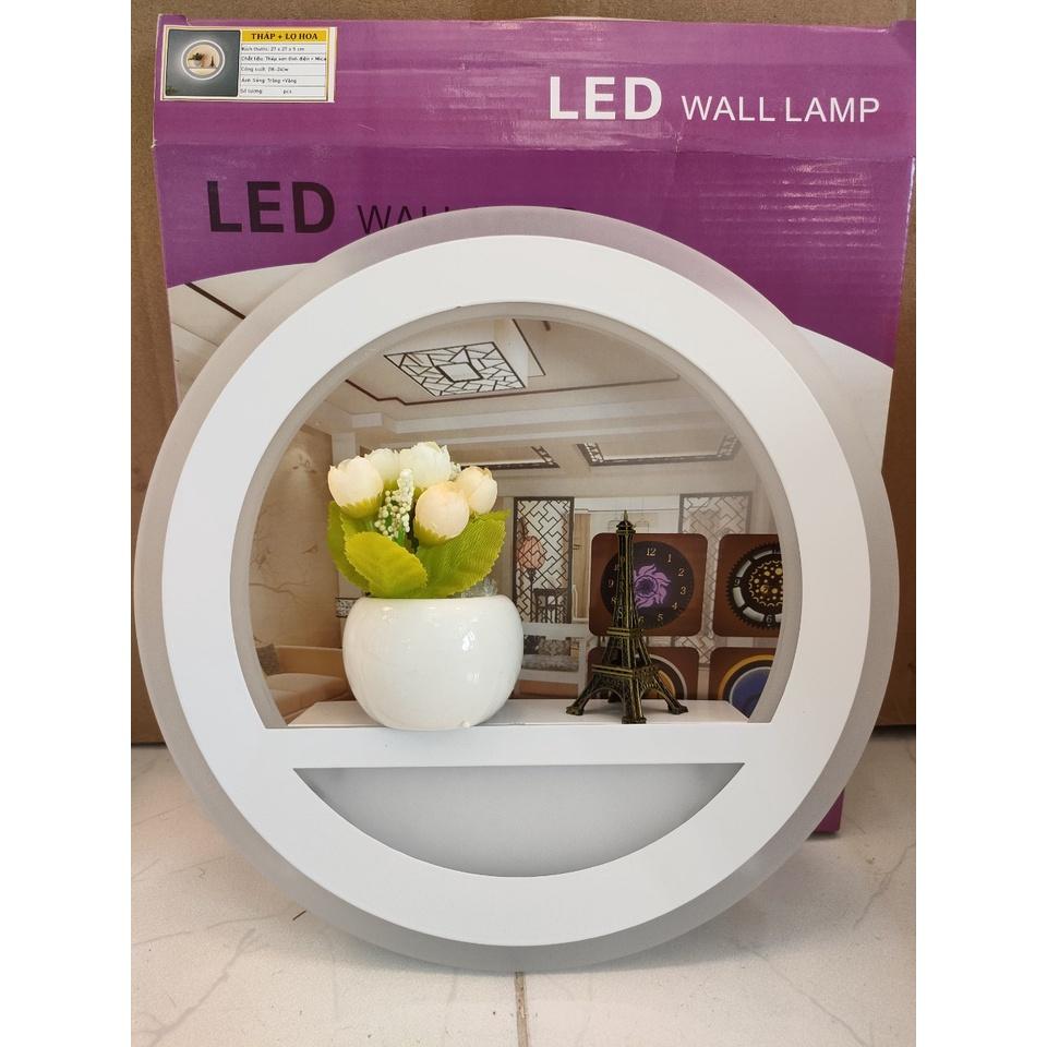 Đèn Led treo tường gắn tường trang trí nhà cầu thang tháp và lọ hoa Dùng đèn led ánh sáng vàng Bảo hành 12 tháng