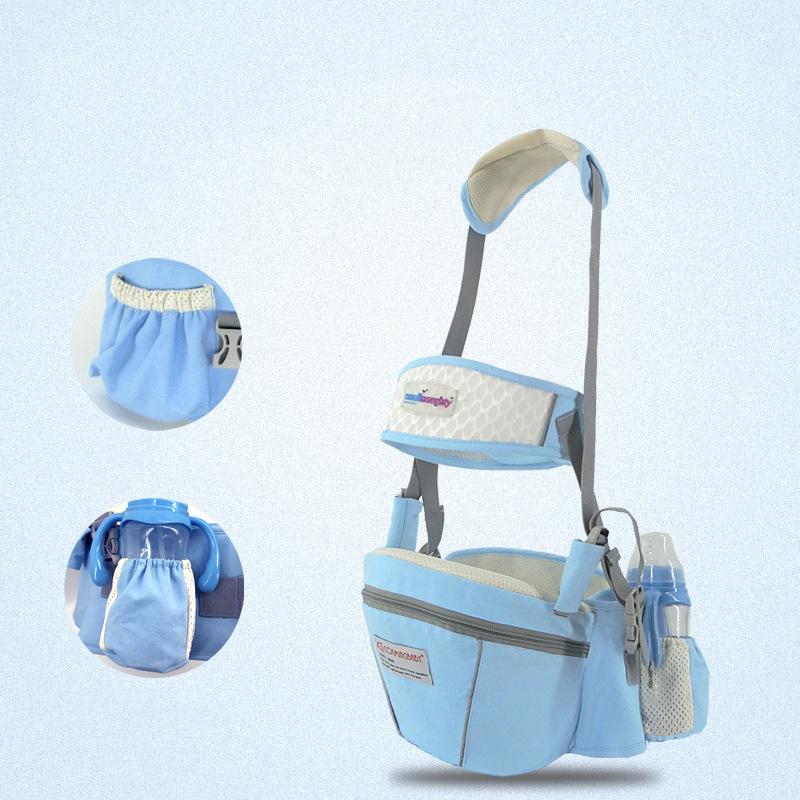 0-24 Tháng Cho Bé Hipseat Ba Lô Cho Bé Sling Eo Phân Xe Tập Đi Giữ Eo Bé Kangaroo Du Lịch Trẻ Em Trẻ Sơ Sinh hông Ghế