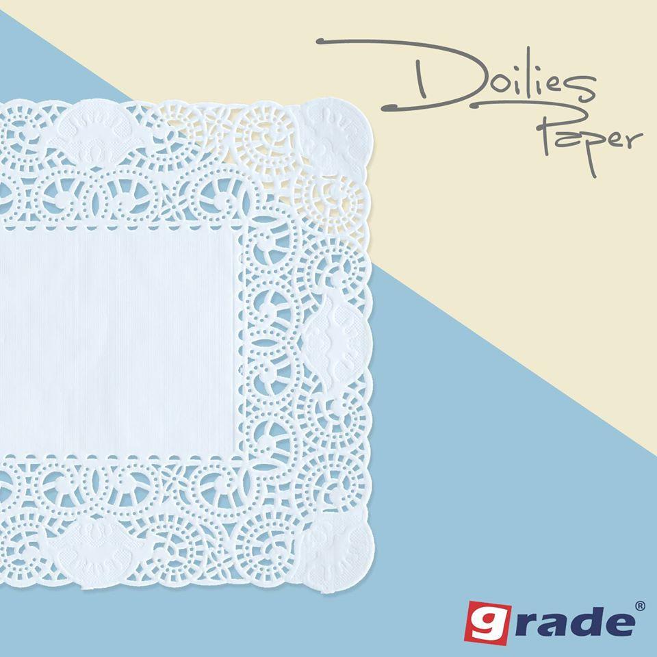 Giấy lót viền hoa hình chữ nhật 30 x 40cm