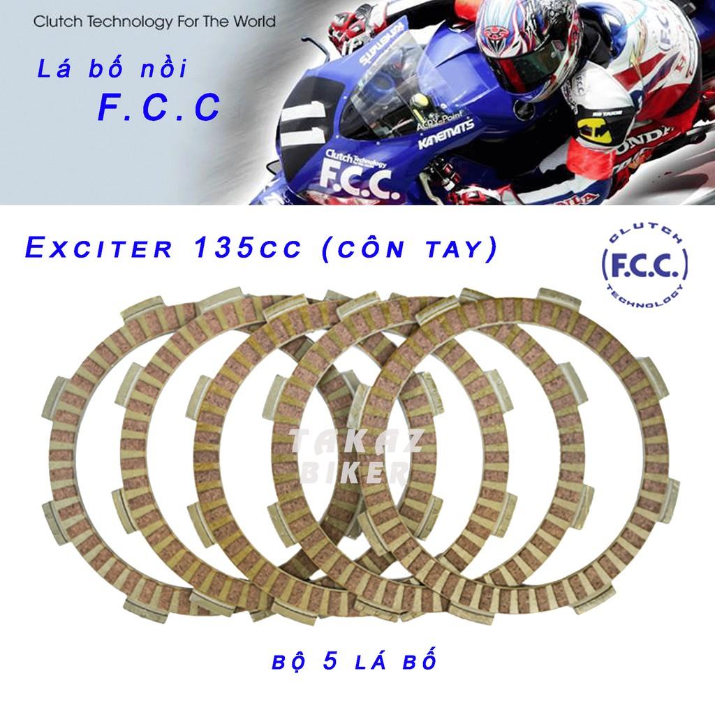A5 bộ Lá bố nồi và Lá sắt FCC Ya Exciter 135 - 2011 xe col tay