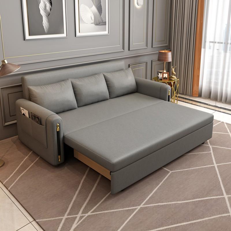 Ghế sofa giường đa năng mẫu cao cấp nhất sang trọng,chuyển đổi linh hoạt 2 chế độ, thiết kế siêu tỉ mỉ , đệm cao su non