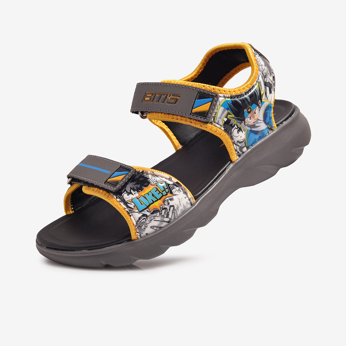 Sandal Biti's Si - PU Bé Trai DEB009600XAM (Xám)