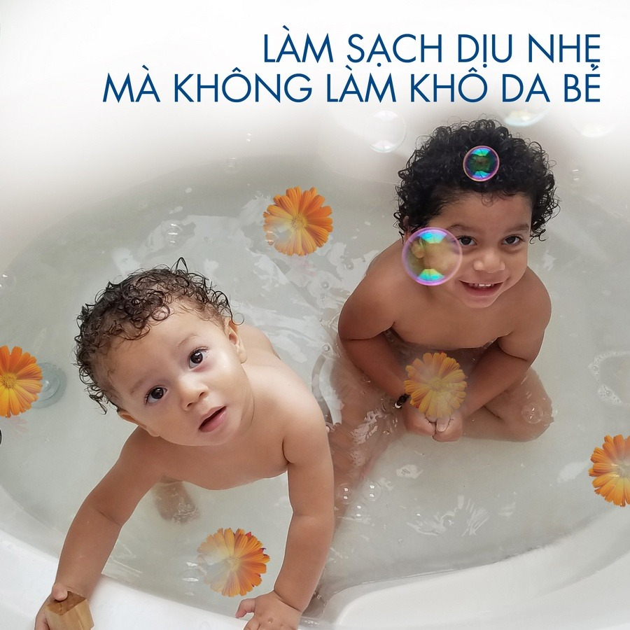 Sữa tắm gội toàn thân Cetaphil Baby Gentle Wash & Shampoo 2 in 1 400ml