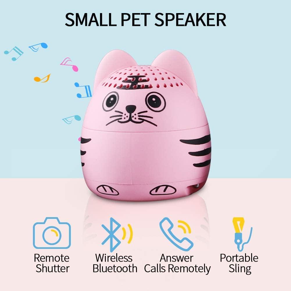 Loa gấu bass không dây mini mạng lưới nổi tiếng người nổi tiếng thú cưng dễ thương động vật hoạt hình hoạt hình di động loa bluetooth Color: 005