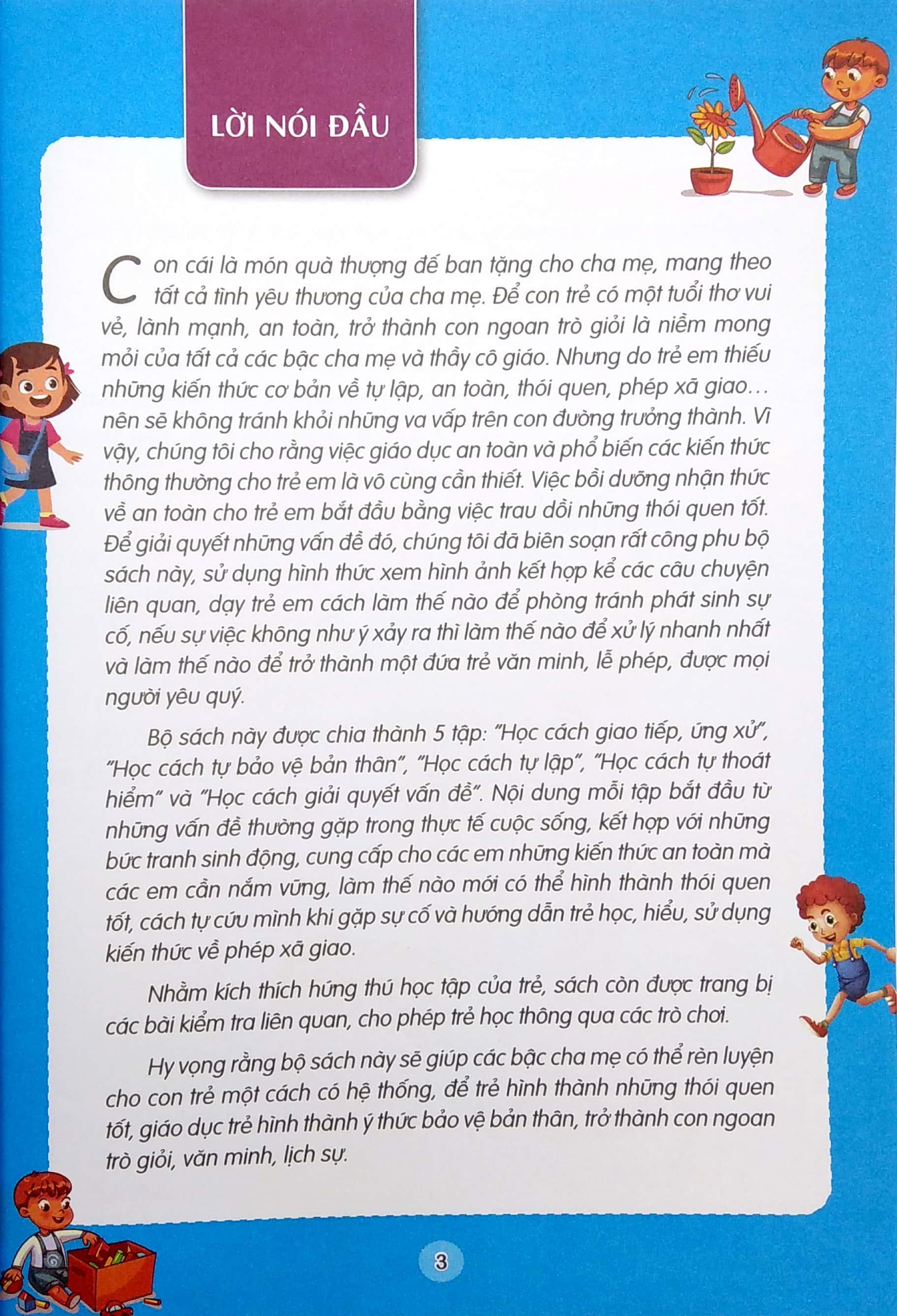 Kỹ Năng Sống Giúp Trẻ Phát Triển - Học Cách Tự Thoát Hiểm