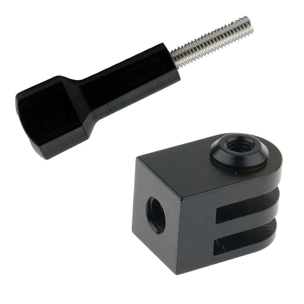 Tripod Monopod Adapter Camera Base Mount+Bolt Nut Screw for Hero 3 4 5