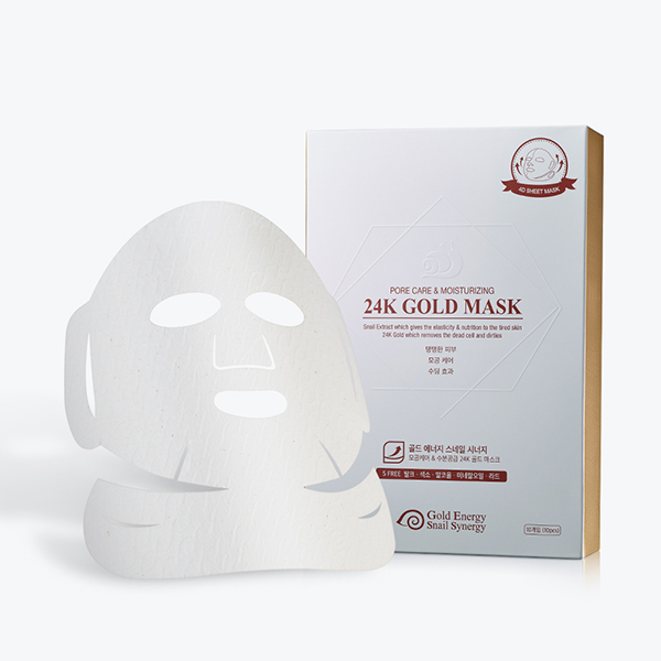 Mặt nạ cấp ẩm thu nhỏ lỗ chân lông dành cho da khô GOLD SNAIL Mask Pack (Pore Care + Moisturizing) 33ml