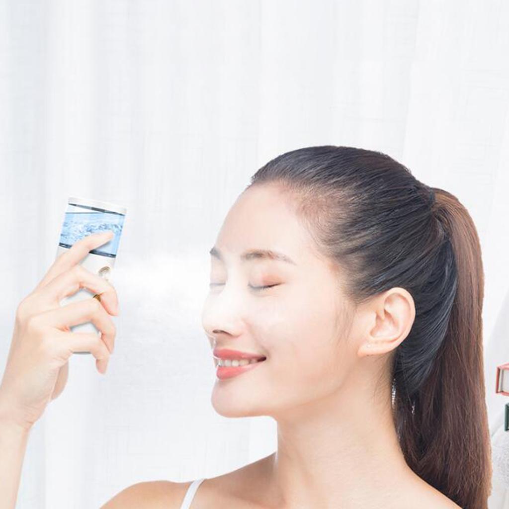 Ultrasonic Nano Facial Mister Face Mist Sprayer Face Moisturizing Hydration