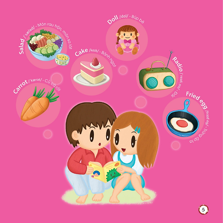 Sách Tiếng Anh cơ bản cho trẻ em
