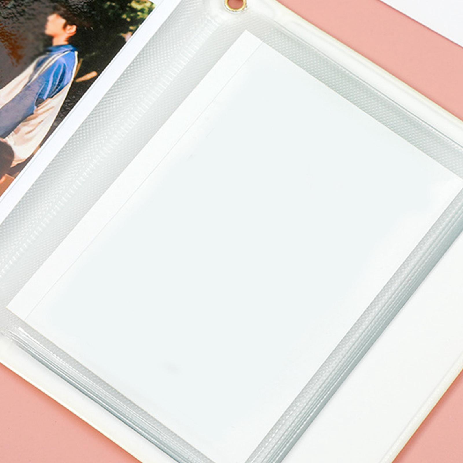 Portable 3 inch Photo Card Holder Mini Picture Album for Film Ticket Girl