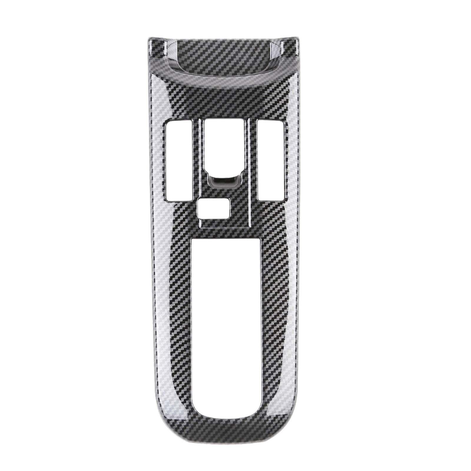 Car Gear Panel Console Sticker Premium for   Carbon fiber texture