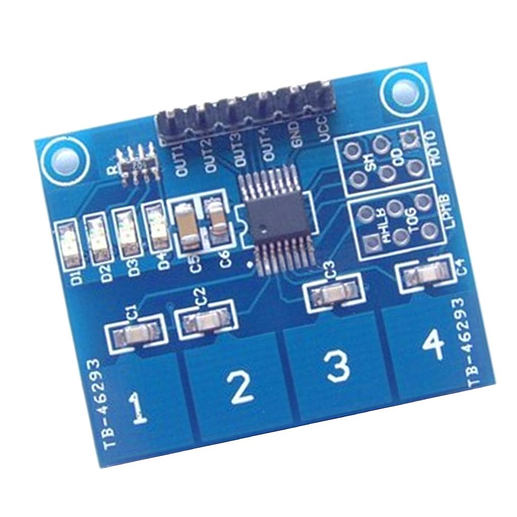 TTP224 4-Channel Digital Capacitive Touch Switch Sensor Module 4 Button