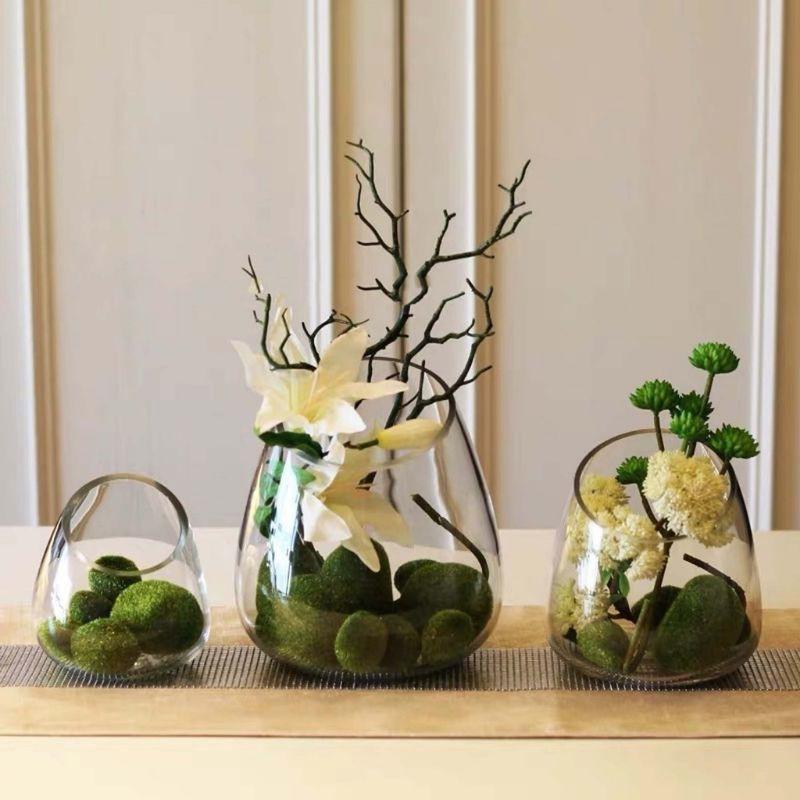 Một túi rêu xốp 6 viên trang trí tiểu cảnh, bể cá
