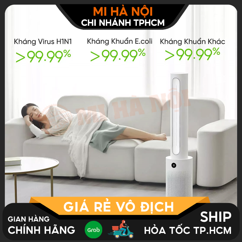 Quạt không cánh XIAOMI 2 in 1 kèm lọc không khí Hàng chính hãng