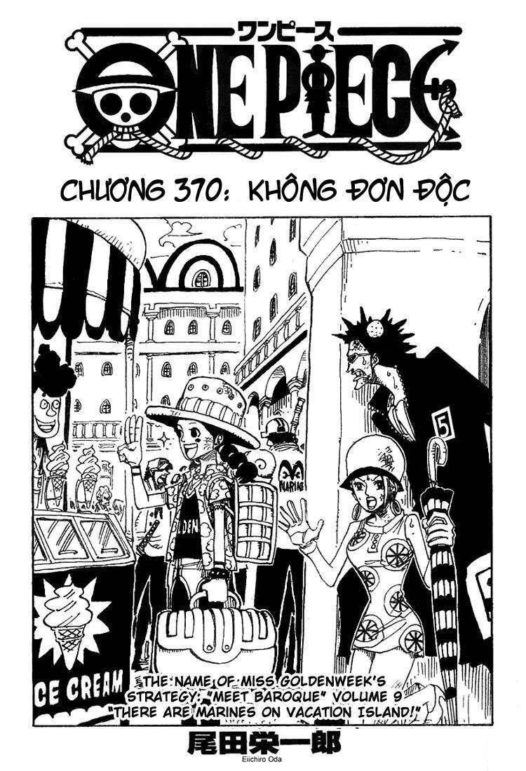 đảo hải tặc - one piece chapter 370 1