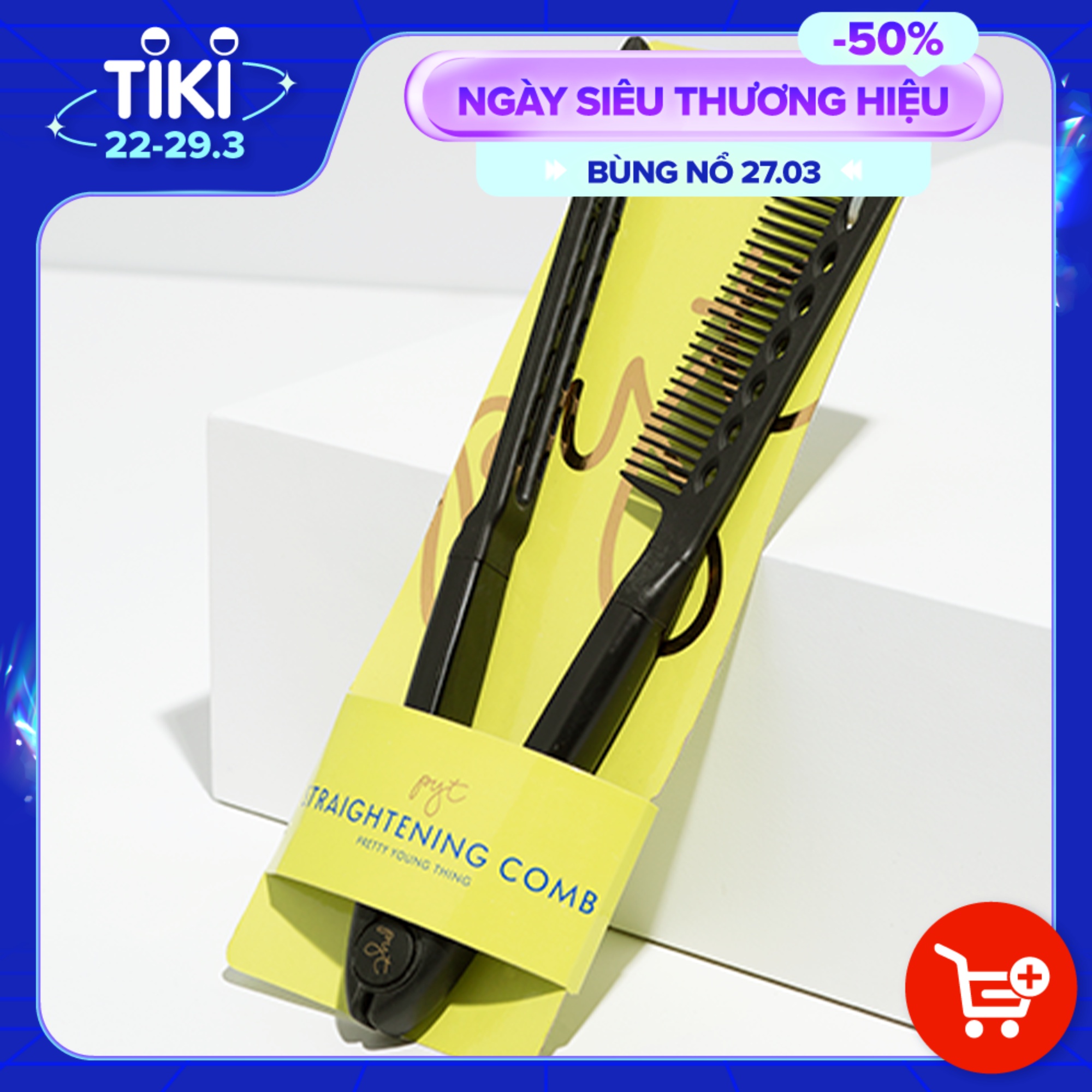 Lược Tạo Kiểu Chuyên Nghiệp PYT Professional Comb - Màu Đen