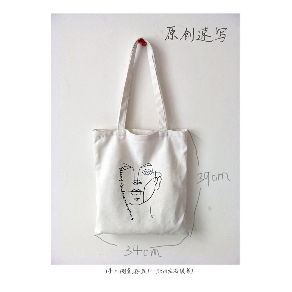 TÚI TOTE VẢI VINTAGE TÚI TOTE ULZZANG HENRIMATISEE