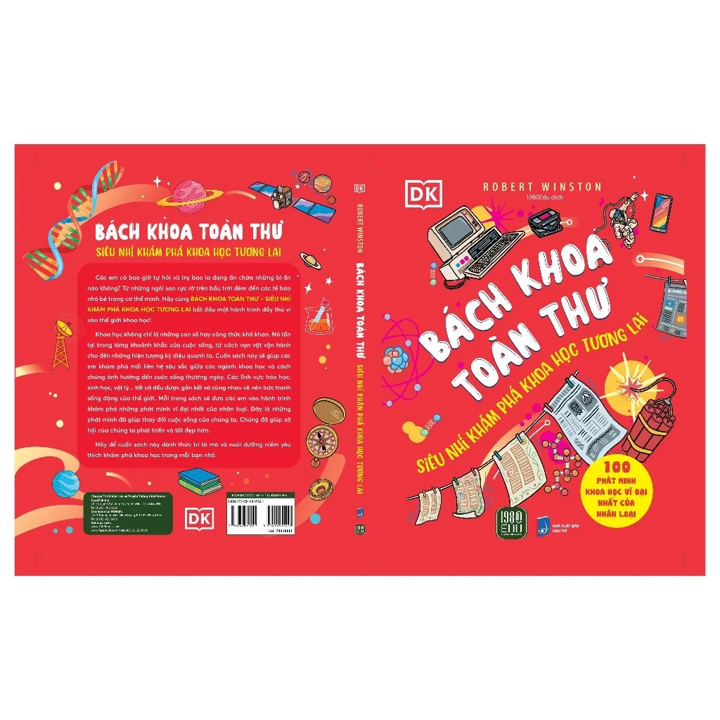 Sách - Bách Khoa Toàn Thư: Siêu Nhí Khám Phá Khoa Học Tương Lai