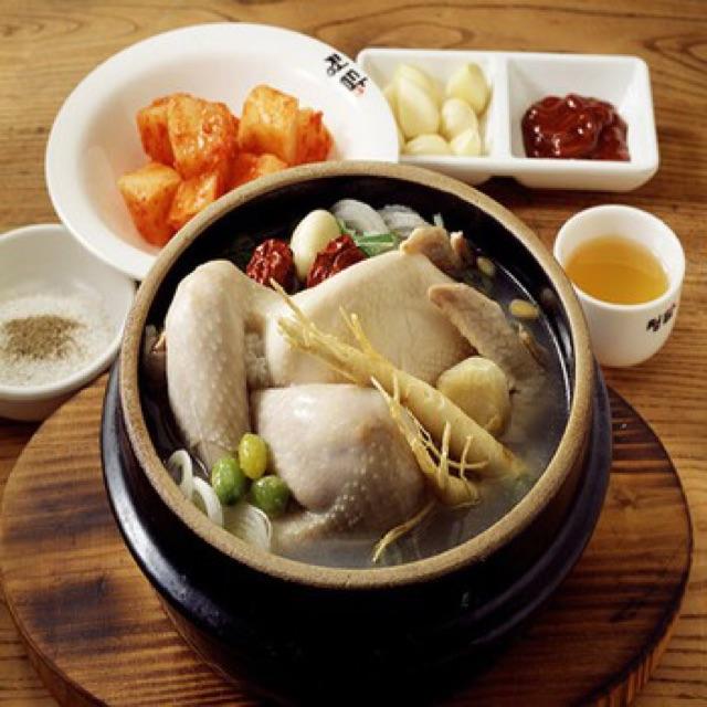 Gia vị sâm hầm gà Hàn Quốc