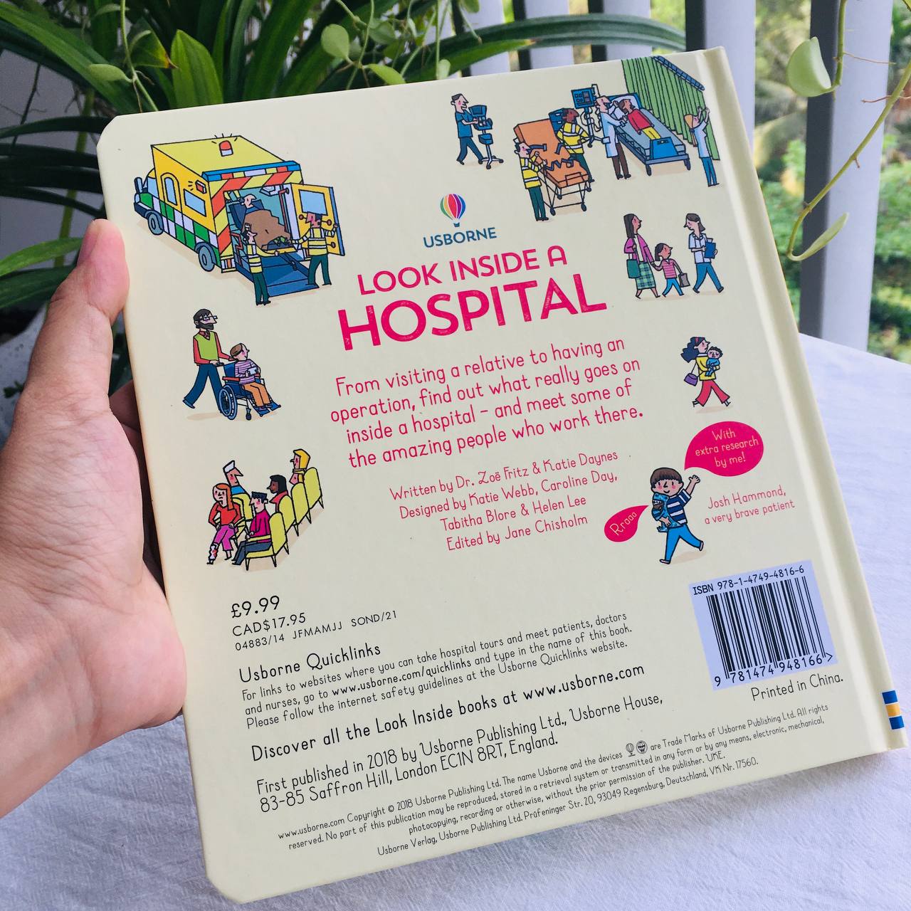 Usborne Look Inside: A Hospital