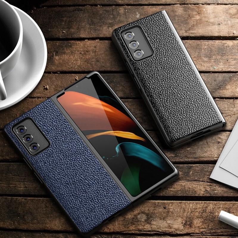 Ốp lưng Galaxy Z Fold 2 Likgus Leather Case dành cho samsung chống xốc, sang trọng