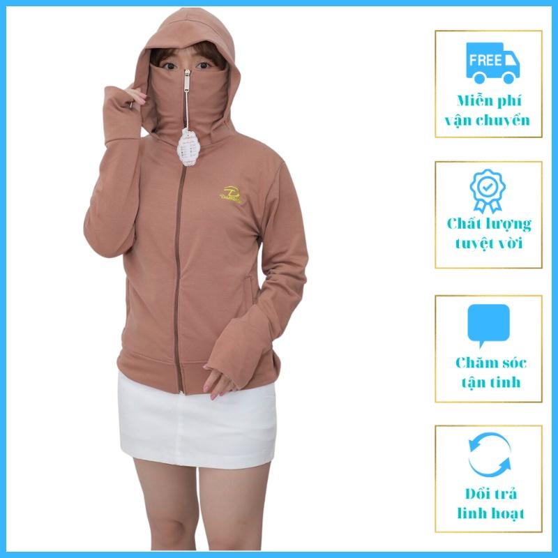 Áo Chống Nắng Nữ Dáng Dài Liền Thân 2 L ớp Áo Chống Nắng 02
