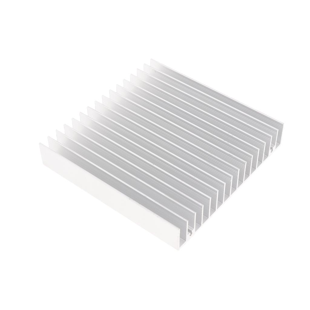 100x100x18mm Tản Nhiệt Nhôm Tản Nhiệt Làm Mát Làm Mát Cho CPU IC Công Suất ĐÈN LED