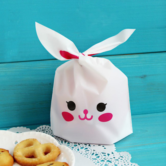 10 túi quà cột tai smile bunny