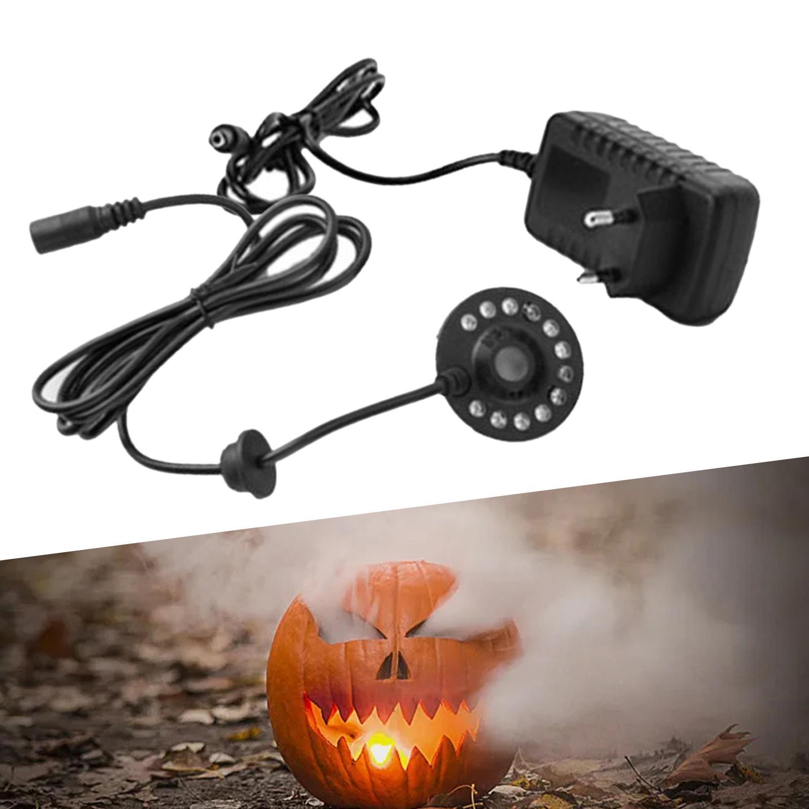 2-4pack Fogger Mister with Colorful Lights EU Adapter Plug