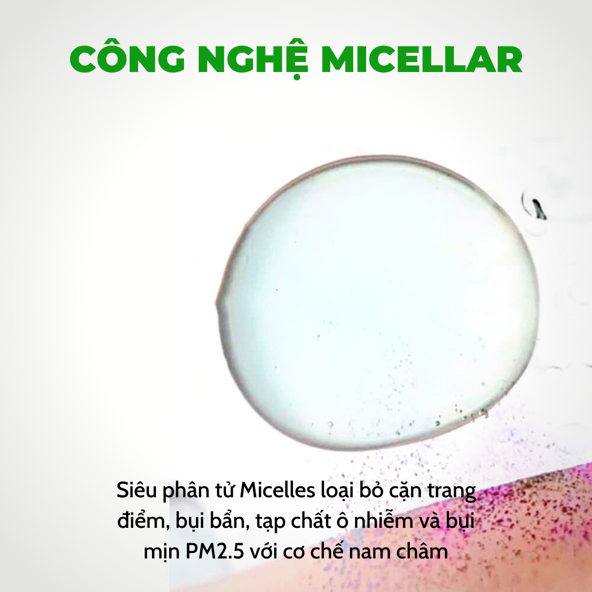 Nước tẩy trang cho da dầu mụn Wiesin Water Micellar Clean Deep 100ml - WS03