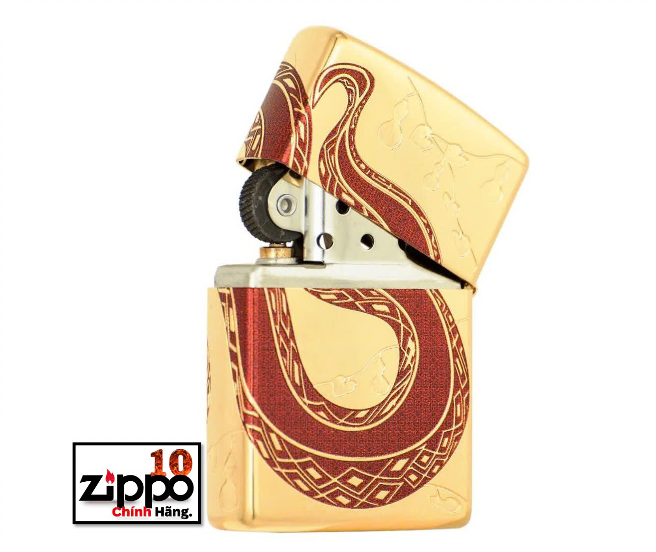 Bật lửa Zippo  CZA-2-42A Year of the Snake Asia