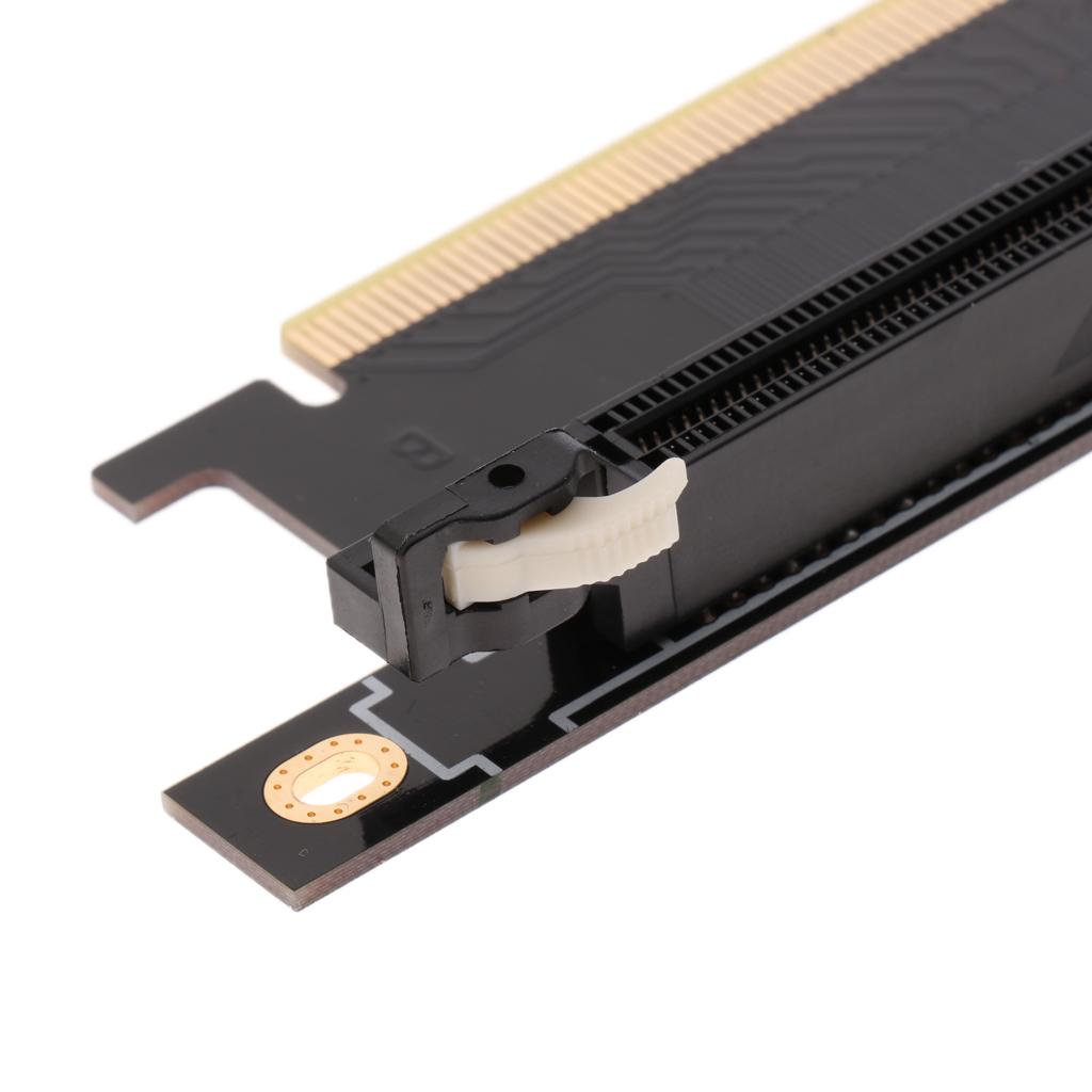 Thẻ Riser Bộ Chuyển đổi PCI Express 16X 90 độ Cho Khung Máy Chủ Máy Tính 2U