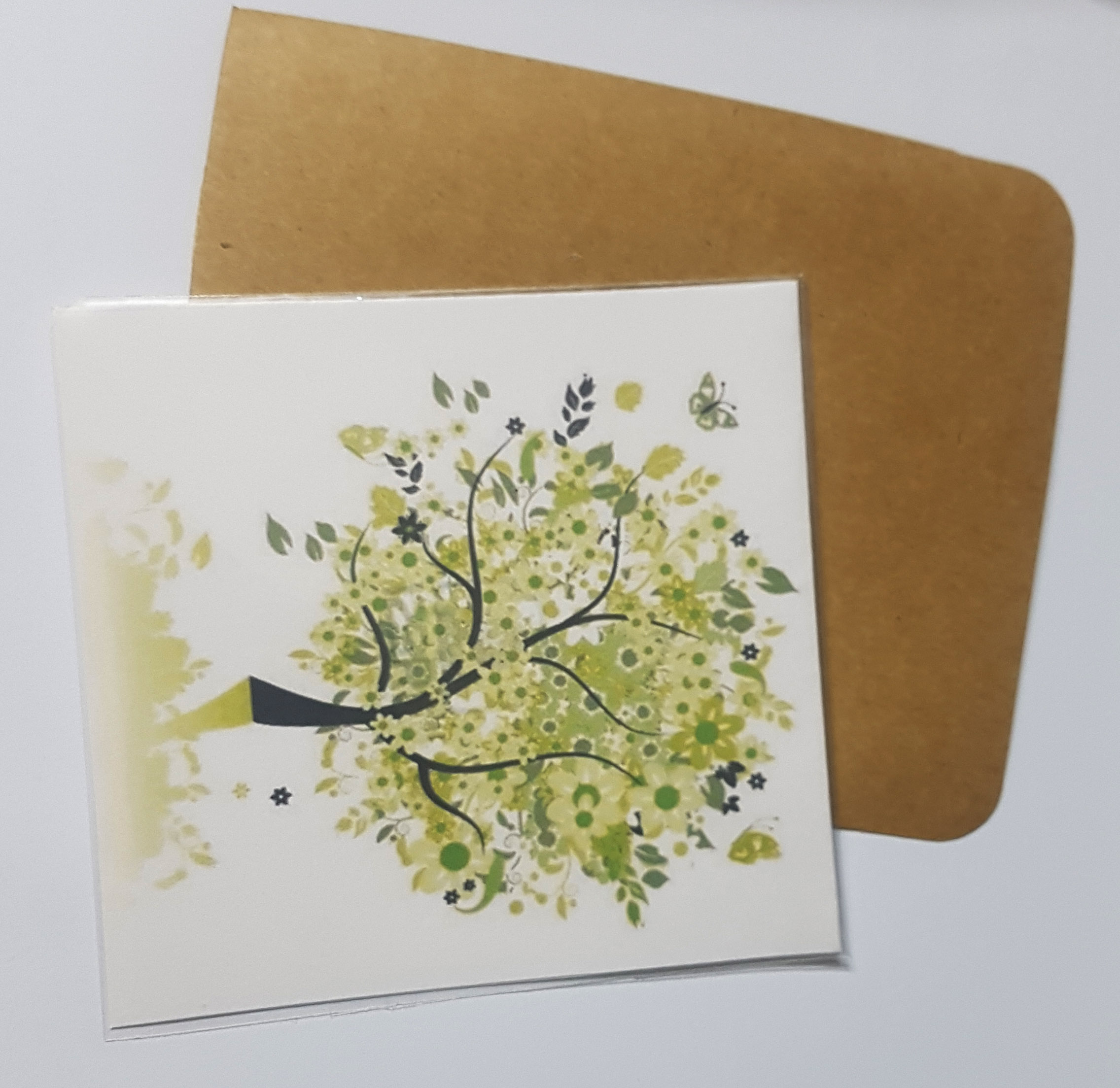 Thiệp in hình cây phong cách làm card quà cám ơn ,chúc mừng sinh nhật và giử tặng người thân yêu