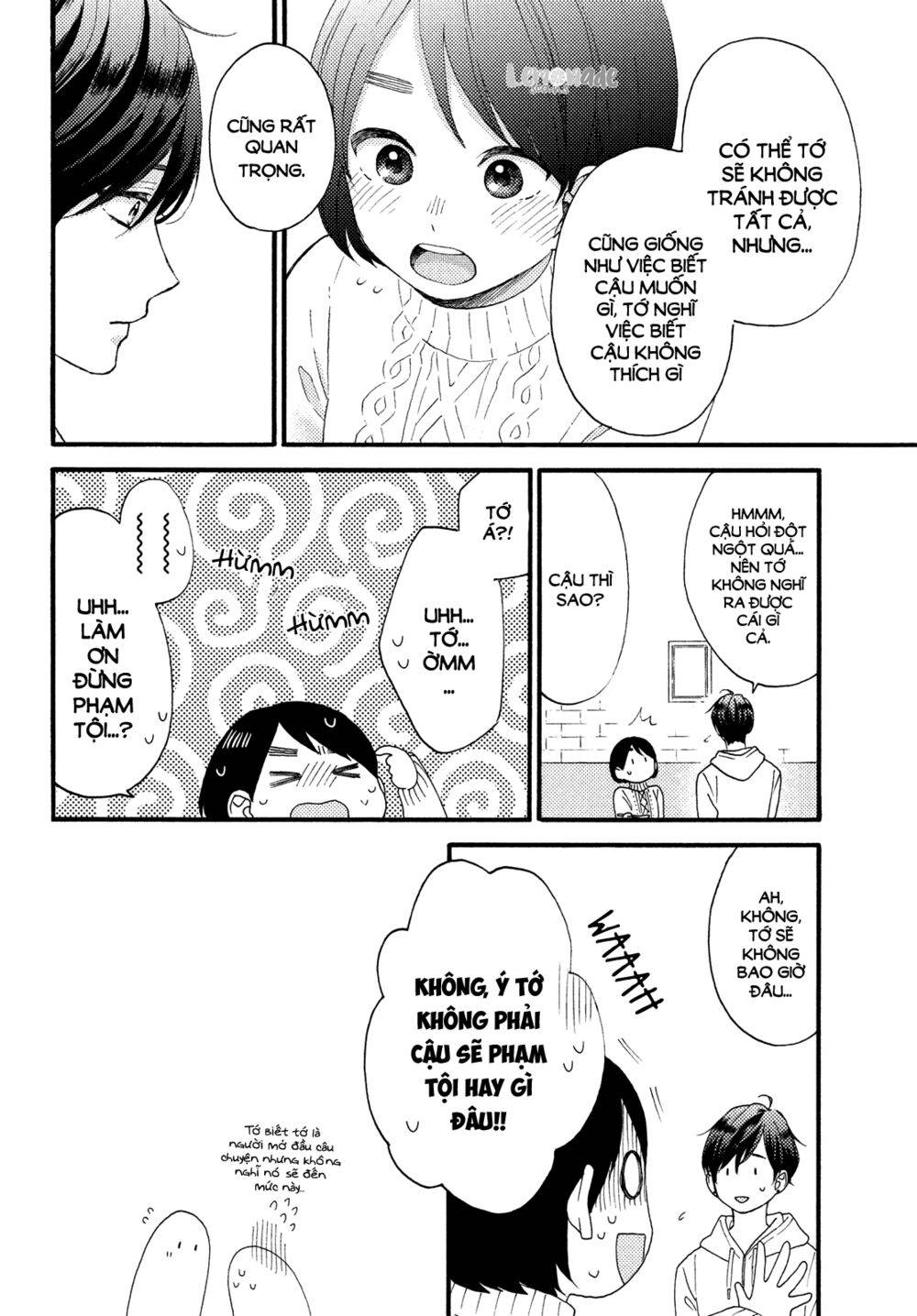 hananoi-kun to koi no yamai chapter 13 14